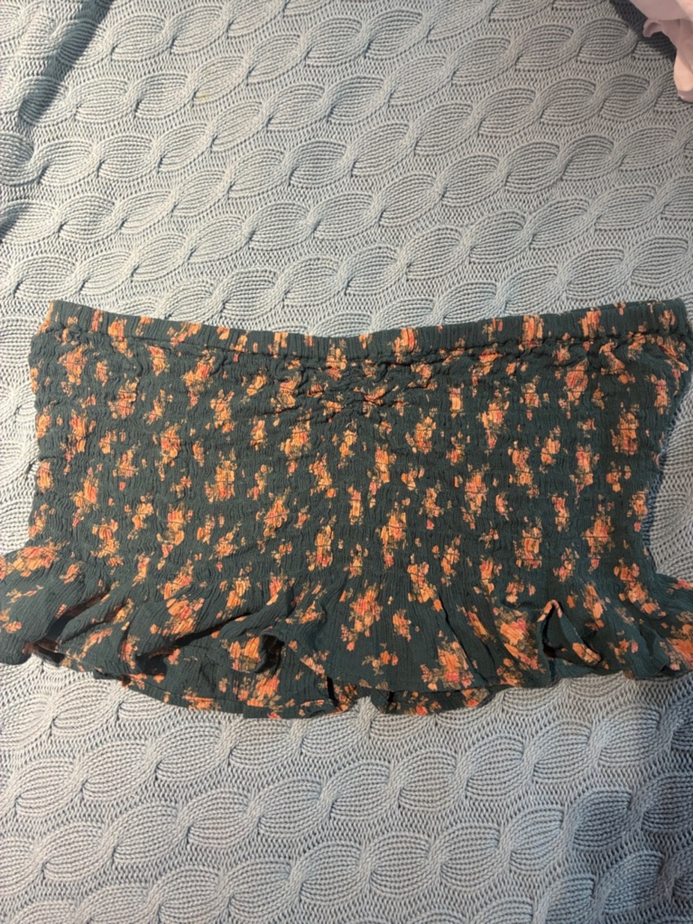 American Eagle Outfitters Floral Tube Top